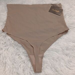 Tan High-Waisted Shaping Wear